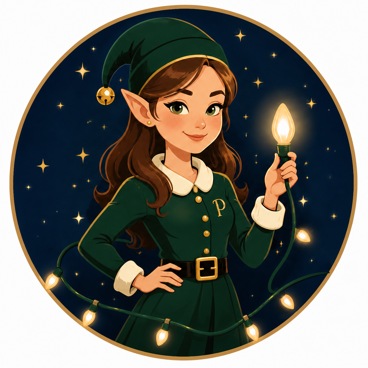 Penny the Elf, Penn Holiday Lights mascot